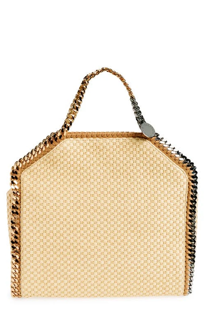 Stella McCartney Falabella Woven Tote in 9500 Natural at Nordstrom