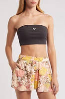 Roxy Heart Rib Crop Tube Top at Nordstrom,