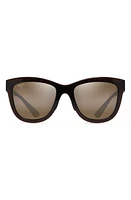 Maui Jim Anuenue 52mm PolarizedPlus2 Sunglasses in Translucent Rootbeer/bronze at Nordstrom