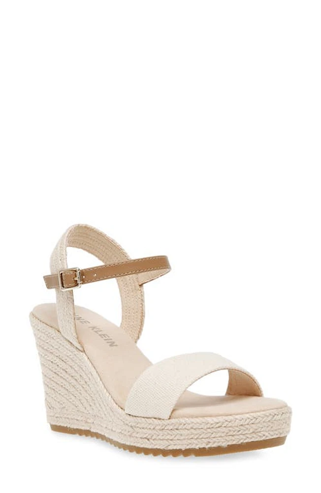 Anne Klein Wylie Espadrille Cream at Nordstrom,