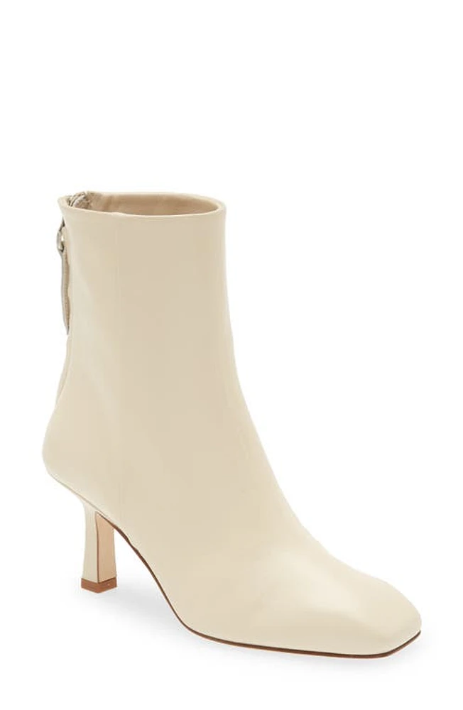 aeyde Lola Square Toe Bootie Creamy at Nordstrom,