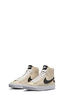 Nike Kids' Blazer Mid '77 High Top Sneaker Sanddrift/Twine/White/Black at Nordstrom, M