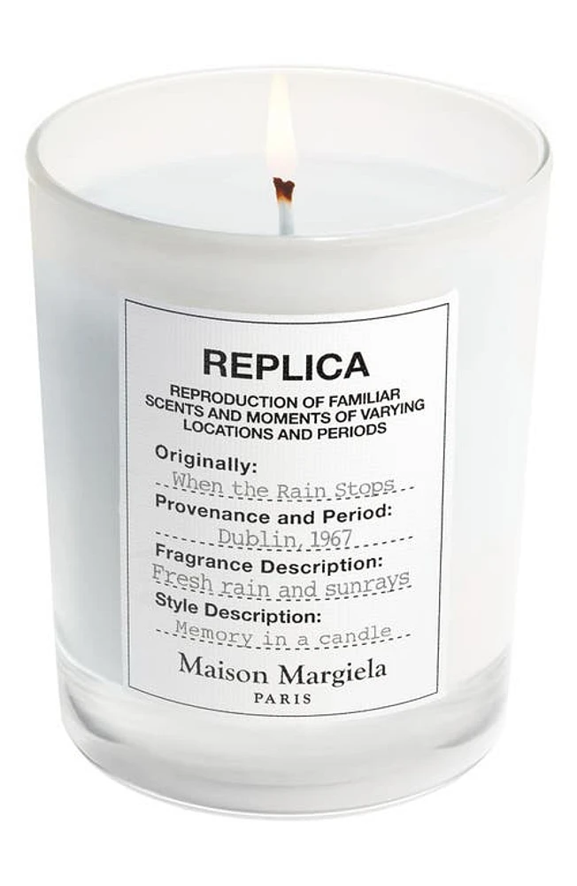 Maison Margiela Replica When the Rain Stops Candle at Nordstrom