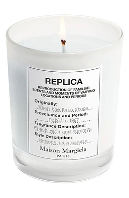 Maison Margiela Replica When the Rain Stops Candle at Nordstrom