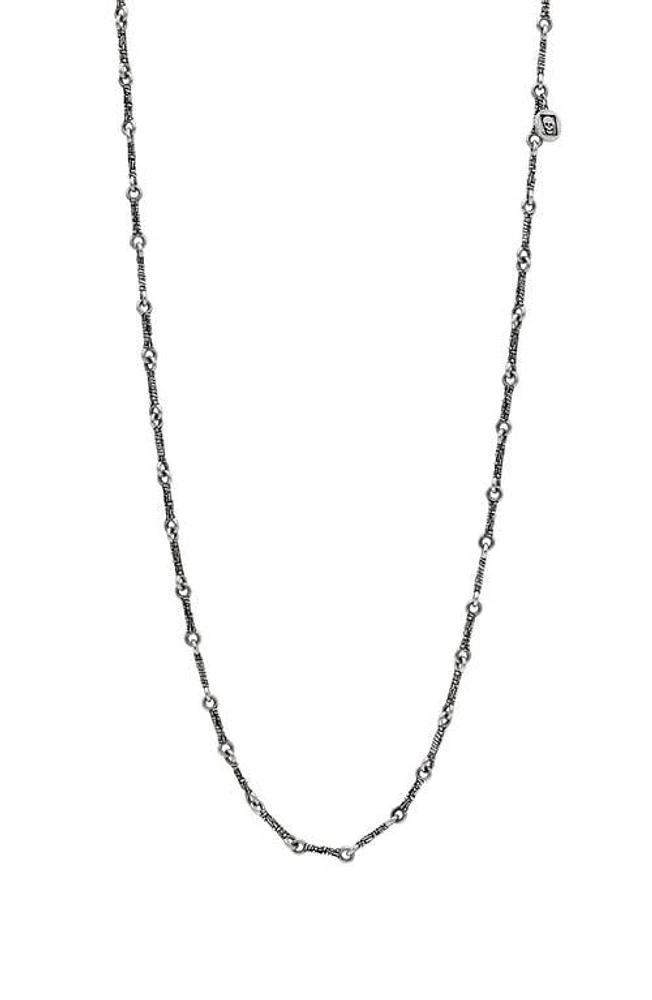 John Varvatos Artisan Sterling Silver Chain Necklace at Nordstrom, Size 24