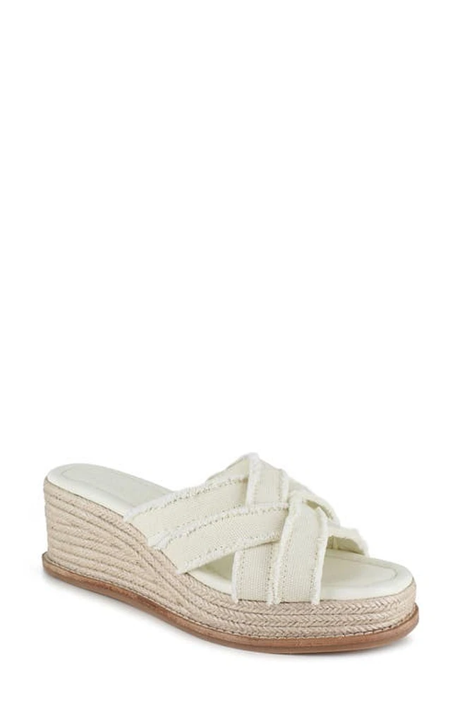 Splendid Delliny Espadrille Platform Wedge Sandal Linen at Nordstrom,