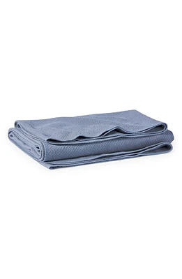 Coyuchi Honeycomb Organic Cotton Blanket in French Blue at Nordstrom, Size King