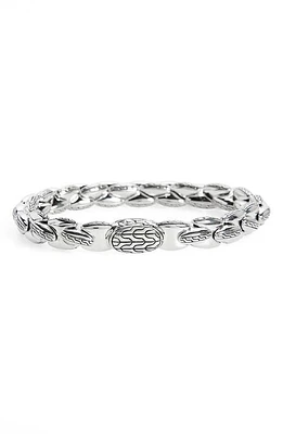 John Hardy Classic Chain 10mm Bracelet in Silver at Nordstrom, Size Medium