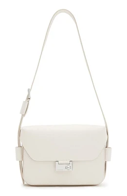 AllSaints Etienne Leather Shoulder Bag in Desert White at Nordstrom