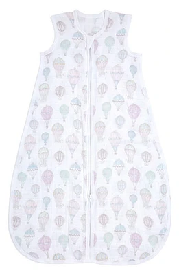 aden + anais Organic Cotton Muslin Wearable Blanket in Above The Clouds Pink at Nordstrom