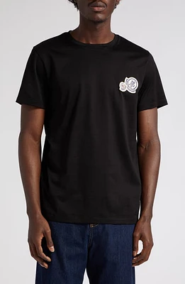 Moncler Double Logo Patch T-Shirt at Nordstrom,