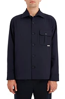 Sealskinz Mileham Shacket Navy at Nordstrom,