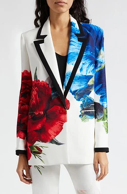 Alice + Olivia Denny Large Format Floral Blazer Le Parisien at Nordstrom,