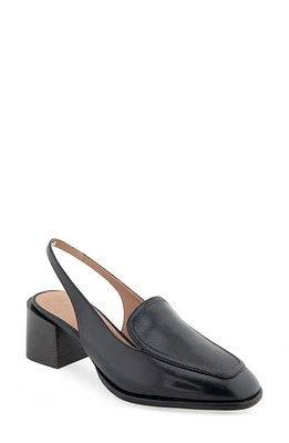 Aerosoles Arlo Slingback Pump Black Leather at Nordstrom,