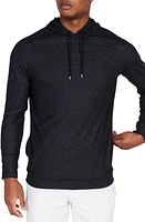 Redvanly Chivas Flecked Stretch Hoodie at Nordstrom,