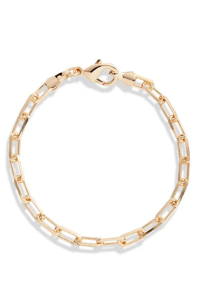 SHYMI Paper Clip Chain Bracelet in Gold at Nordstrom