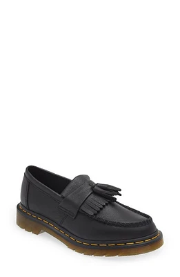 Dr. Martens Soft Leather Adrian Tassel Loafer Black Virginia at Nordstrom,