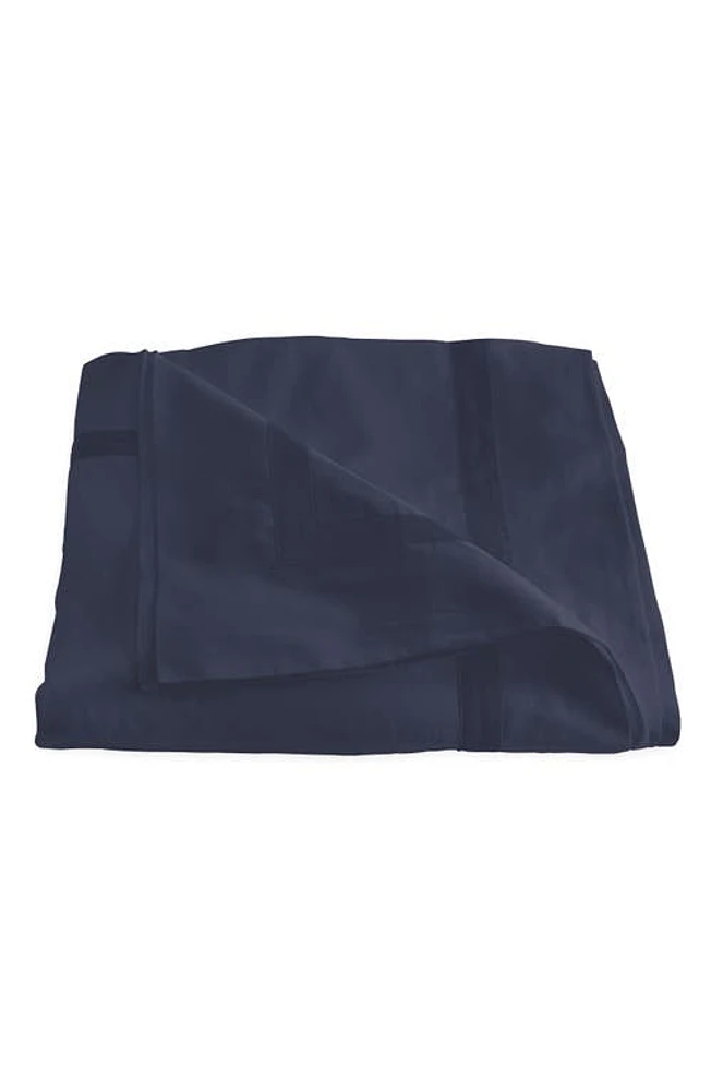 Matouk Nocturne Duvet Cover in Navy at Nordstrom, Size Full