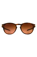 Oakley Latch 53mm Prizm Oval Sunglasses in Brown Tort at Nordstrom