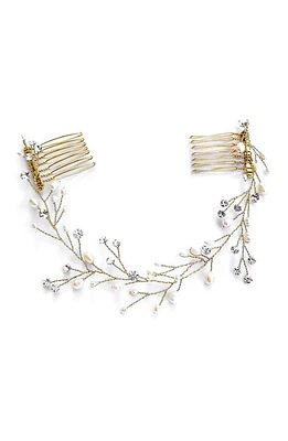 Brides & Hairpins Zylina Halo Comb in Gold at Nordstrom