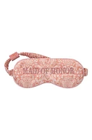 slip Wedding Party Sleep Mask in Maid Of Honor at Nordstrom