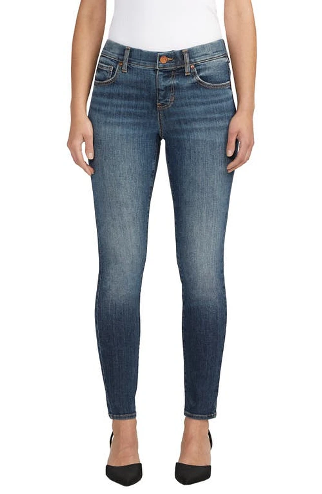 JAG Maya Pull-On Skinny Jeans Night Flight Blue at Nordstrom,