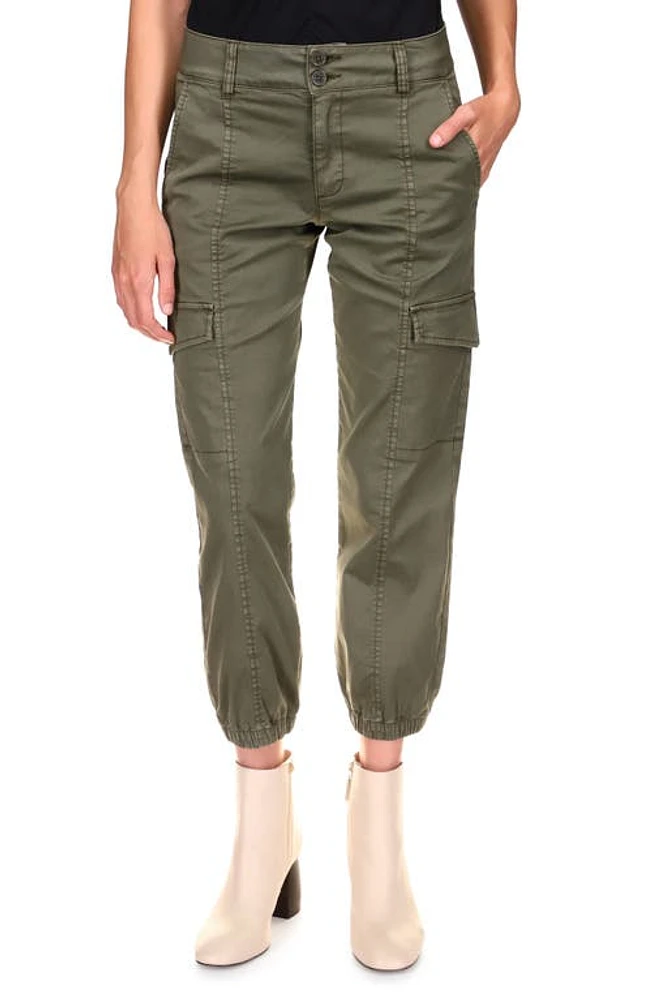 Sanctuary Rebel Crop Stretch Cotton Cargo Pants at Nordstrom,