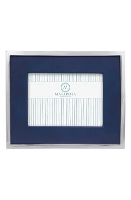 Mariposa Leather Picture Frame in Blue at Nordstrom