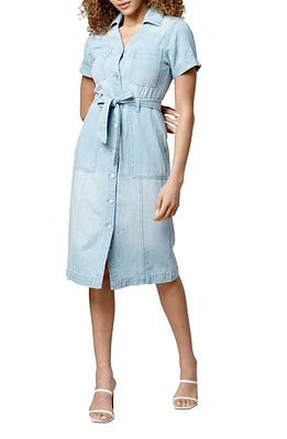 BLANKNYC Belted Denim Shirtdress Guest List at Nordstrom,