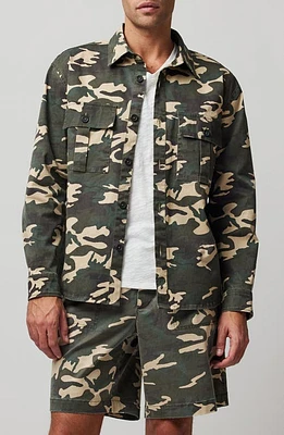 ATM Anthony Thomas Melillo Camo Cotton Twill Shorts Classic at Nordstrom,