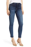 Wit & Wisdom Luxe Touch High Waist Skinny Ankle Jeans Blue at Nordstrom,