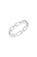 Bony Levy 14K Gold Link Stacking Ring White at Nordstrom,