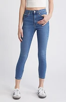 Topshop Jamie Skinny Jeans Mid Blue at Nordstrom, X 30