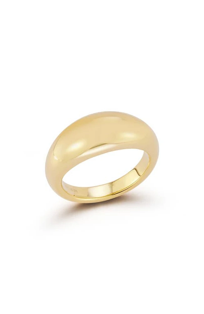 EF Collection Jumbo Dome Ring in 14K Yellow Gold at Nordstrom