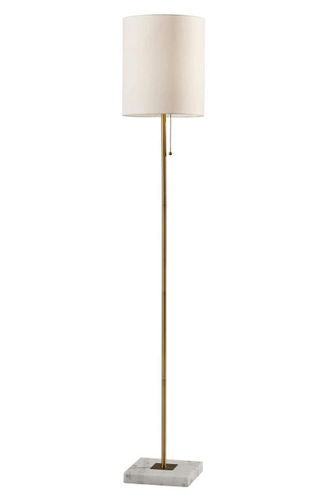 ADESSO LIGHTING Fiona Floor Lamp in Antique Brass at Nordstrom