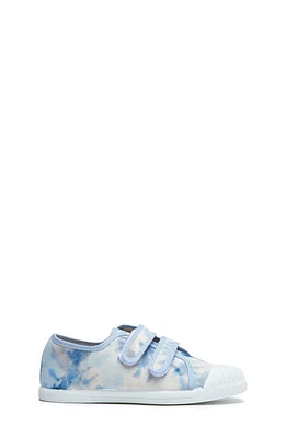 CHILDRENCHIC Tie Dye Double Strap Canvas Sneaker Blue at Nordstrom,