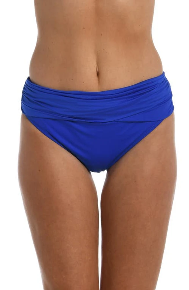 La Blanca Island Goddess Overlap Bikini Bottoms at Nordstrom,