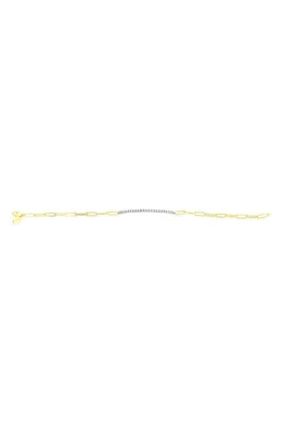 Meira T Diamond Bar Bracelet in Yellow at Nordstrom, Size 7