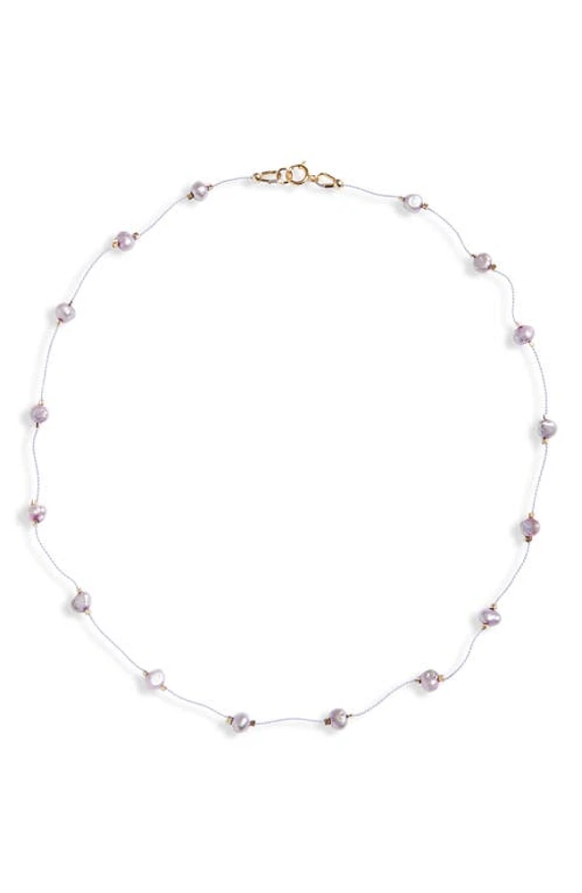 Isshi Desnuda Beaded Necklace in Clam at Nordstrom, Size 2