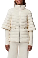 Soia & Kyo Skye Water Repellent Mixed Media Down Puffer Coat at Nordstrom,