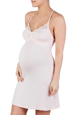 Cache Coeur Serenity Lace Maternity/Nursing Nightgown Petal at Nordstrom,