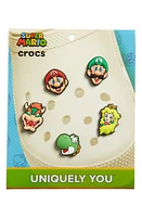 CROCS Super Mario 5-Pack Jibbitz Shoe Charms in Multi at Nordstrom