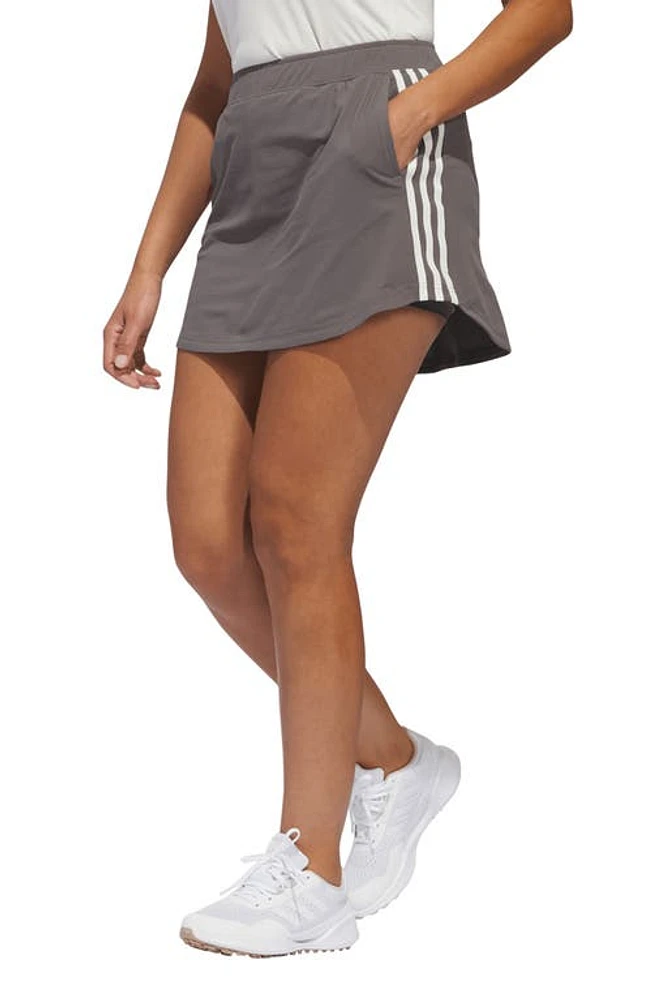 adidas Golf Ultimate365 Twist Knit Skirt Charcoal at Nordstrom,