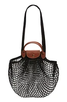 Longchamp Le Pliage Filet Knit Shoulder Bag in at Nordstrom