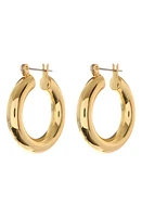 Luv AJ Baby Amalfi Huggie Hoop Earrings in Gold at Nordstrom