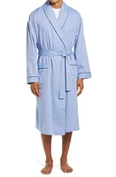 Majestic International 'Signature' Cotton Robe Blue at Nordstrom,