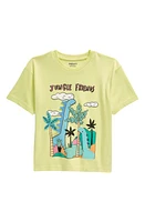 NEXT Kids' Jungle Friends Appliquéd Graphic T-Shirt Yellow at Nordstrom,