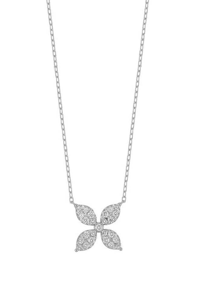 Bony Levy Getty Diamond Pendant Necklace in 18K White Gold at Nordstrom