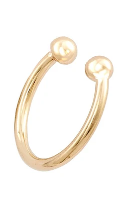 Zoë Chicco Zoè Chicco Single Round Wire Ear Cuff in Gold at Nordstrom