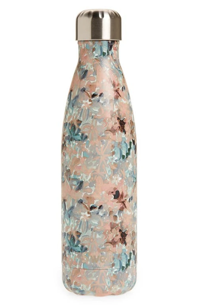 S'Well 17-Ounce Insulated Stainless Steel Water Bottle in Forest Bloom at Nordstrom, Size 17 Oz